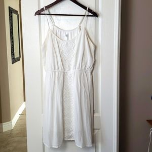 Boho gauze crochet dress 2x